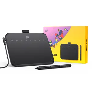 XPPen Deco 640 OSU Graphics Drawing Tablet 16384 Pressure Levels USB-C 60° Tilt Handy Writing Black 16K Precision 5080LPI Resolution