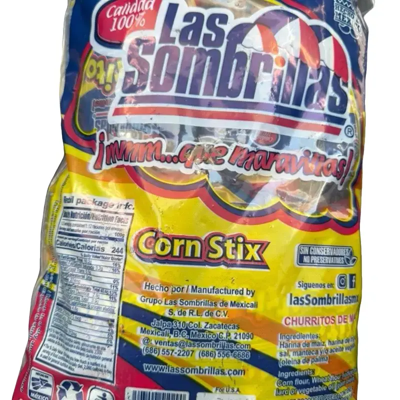 La Sombrilla Mexican Churros Snack - 12-Pack, Sweet, Crispy