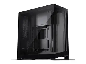 Phanteks NV9 MKII, Showcase Full-Tower Chassis, Rear-Connect MB Support, Integrated D/A-RGB Lighting, Seamless Tempered Glass Design, 11x 140mm Fan Positions, Black