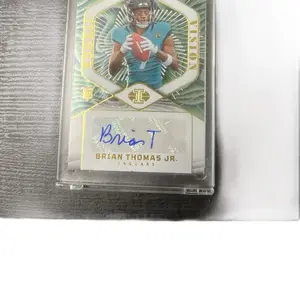 Panini 2024 Illusions Rookie Vision Auto Brian Thomas Jr. Football Trading Card