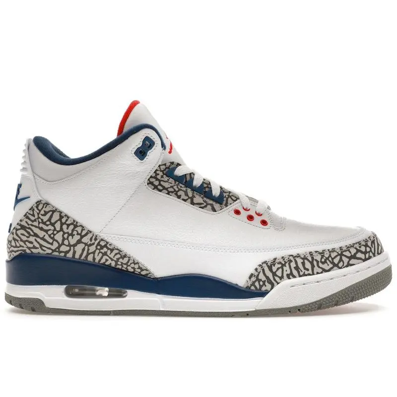 Jordan Men's 3 Retro True Blue (2016) Basketball Shoes, from StockX