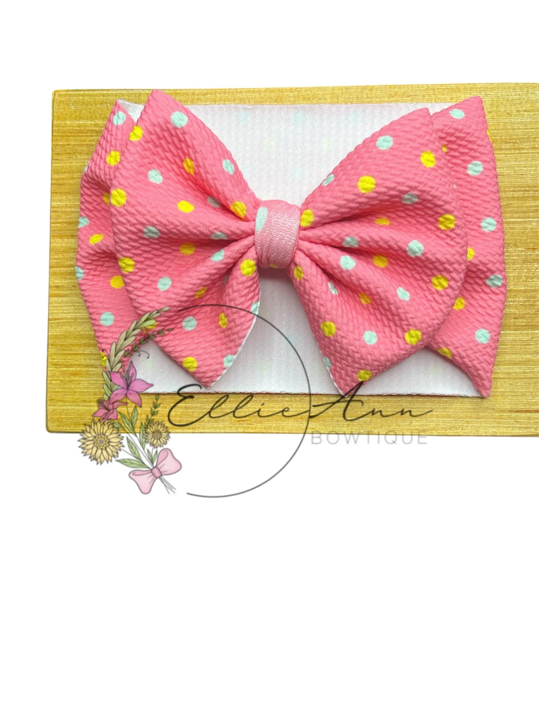 5inch Bows -Baby Size Bullet Headwraps