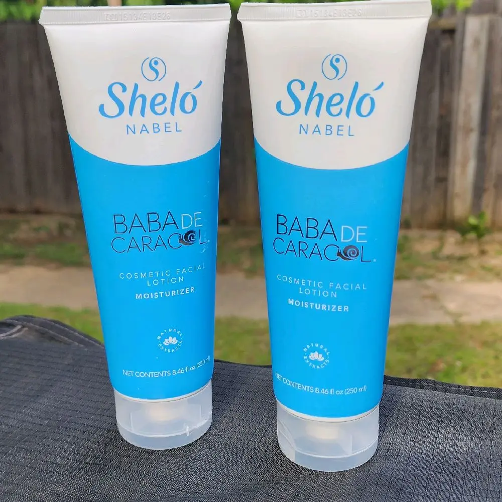 Snail Mucin Cream Lotion.Baba de Caracol by Shelo Nabel  Gentle Comfort Hydrating Moisture Nourishing