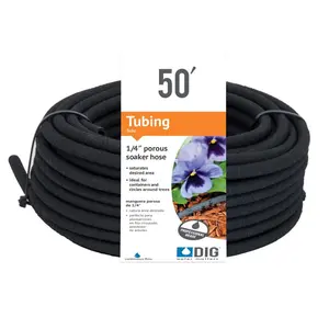 1/4 in. x 50 ft. Porous Drip Soaker Hose