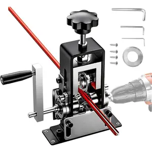 Manual Wire Stripping Machine Gauge Wire 0.06-1 inches,Scrapping Copper Wire Peeler Machine,Drill  Hand Crank Wire Stripper Tool for Scrap Copper Recycling