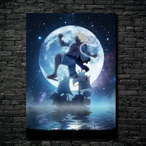 poster anime Luf g5, 1 piece ,king of the pirates - No Frame