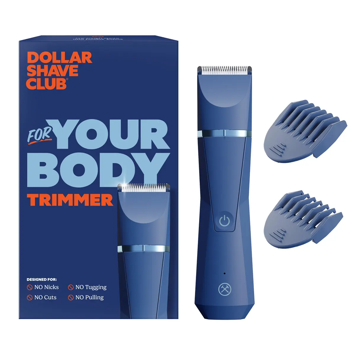 Dollar Shave Club For Your Body Trimmer – Electric Full Body Shaver for Men, Cordless Rechargeable Close Shave Grooming