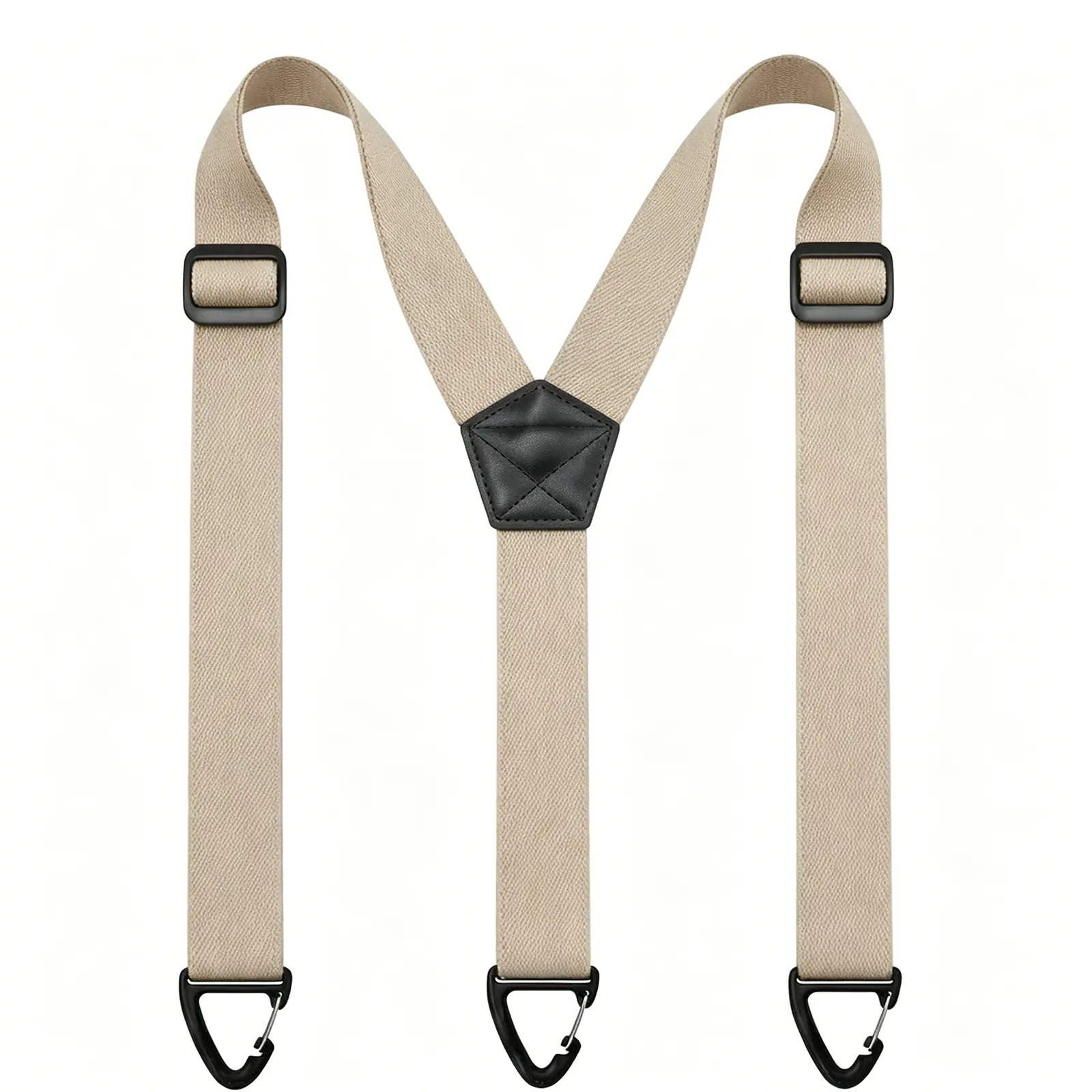 Hidden Suspenders for Men Women Under Clothes with 3 Snap Loop (1.5" Wide)