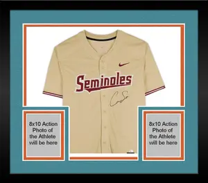 Framed Cam Smith Florida State Seminoles Autographed Nike Gold Replica Jersey - Fanatics Authentic Certified