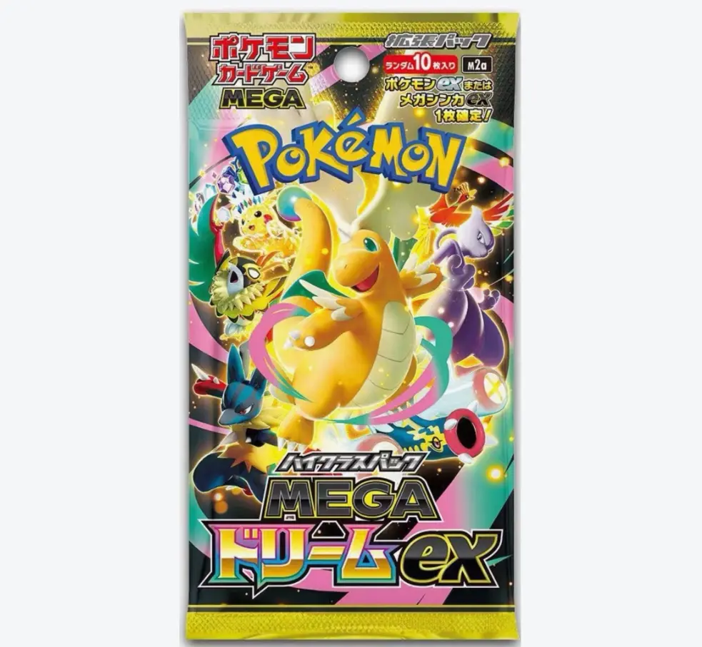 Pokemon Trading Cards Mega Dream ex M2a Booster Box - Collectible Trading Card Game