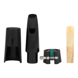 Saxophone Replacement Parts Set, Including Saxophone Head & Reed & Tooth Pad, Musical Instrument Accessories for Saxophone, Durable, Portable