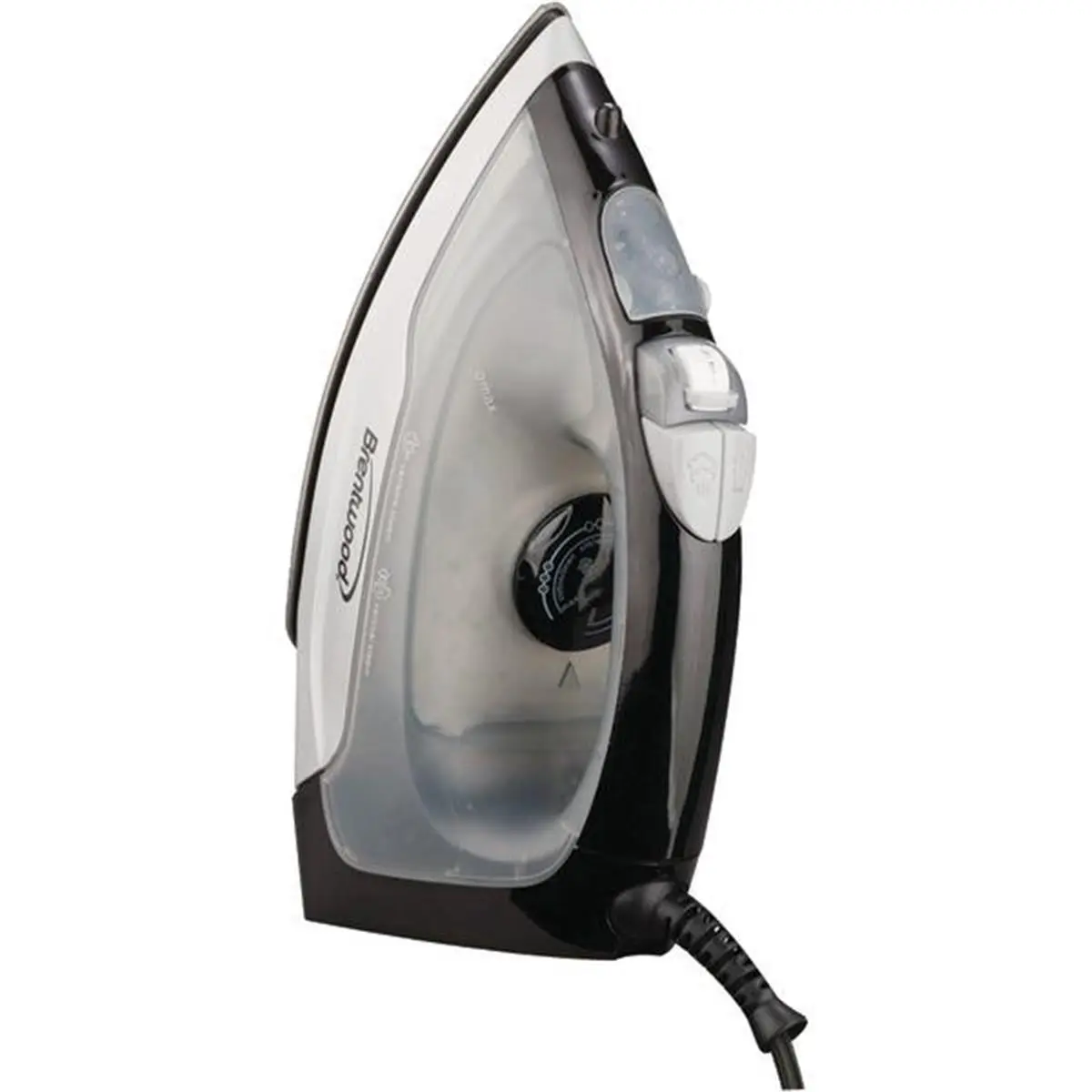 Brentwood Household Steam Iron - AC-Powered Adjustable Handheld Iron with Spray and Dry Functions, Ac-Powered Handheld Steam Irons