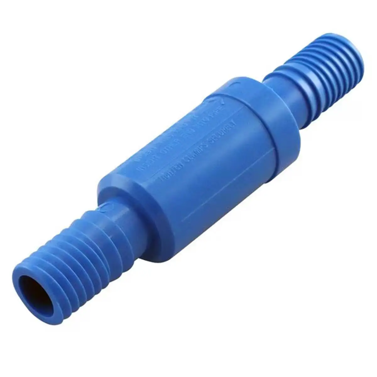 APOLLO 212 MAIN ABTSLC34 Telescoping Polyethylene Pipe Repair Coupling Fitting - 0.75 in. IPS, Blue, Pinch Clamps, Simple Installation, 5.5-7 in. Range, Boating Water Sports Accessory, Simple Fit