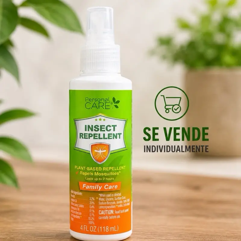 Plant-Based Insect Repellent Spray – Family Care 4oz | Individual or Pack of 12