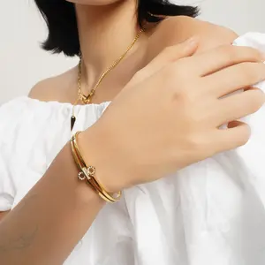 LG037 Bow of Grace Handmade Bangle