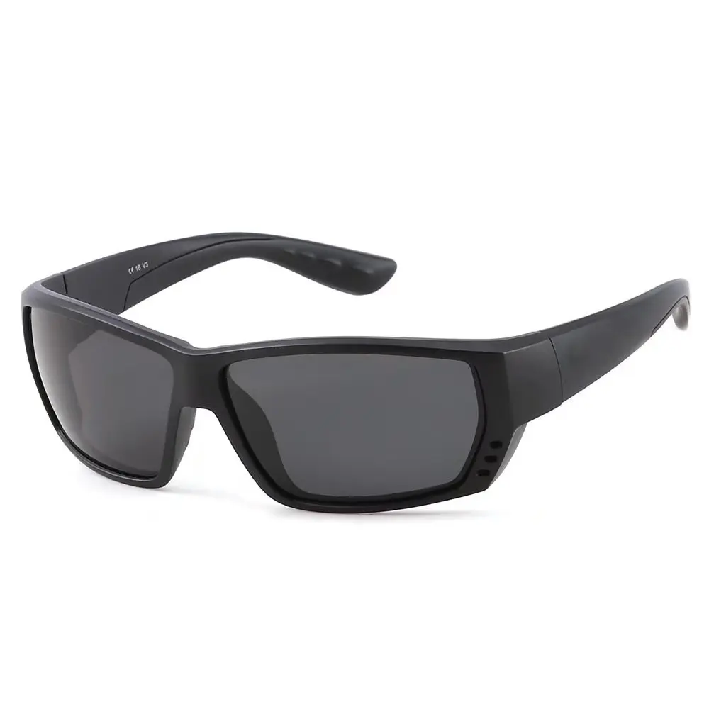 Polarized Rectangular Sunglasses for Men, C-Shape Rinconcito Fashion Frames, Outdoor Sunglasses, Mensfashion, Scratch-Resistant Lenses, Polarized for Less Glare, Everyday Wear