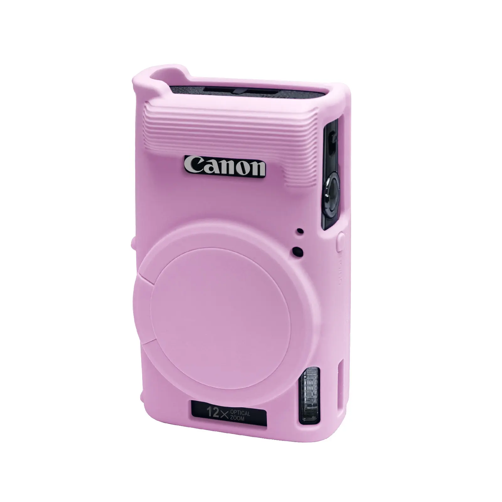 Easy Hood Silicone Case for Canon PowerShot ELPH 360 HS / IXY 650, Soft Lightweight Cover with Removable Lens Cap, Non-Slip Grip & Shockproof Protection (Case Only)