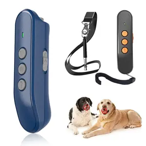 Dog Bark Control Device, Ultrasonic Anti-Bark Trainer, Portable Dog Training Tool, Indoor/outdoor Use, Up to 50 Feet Range