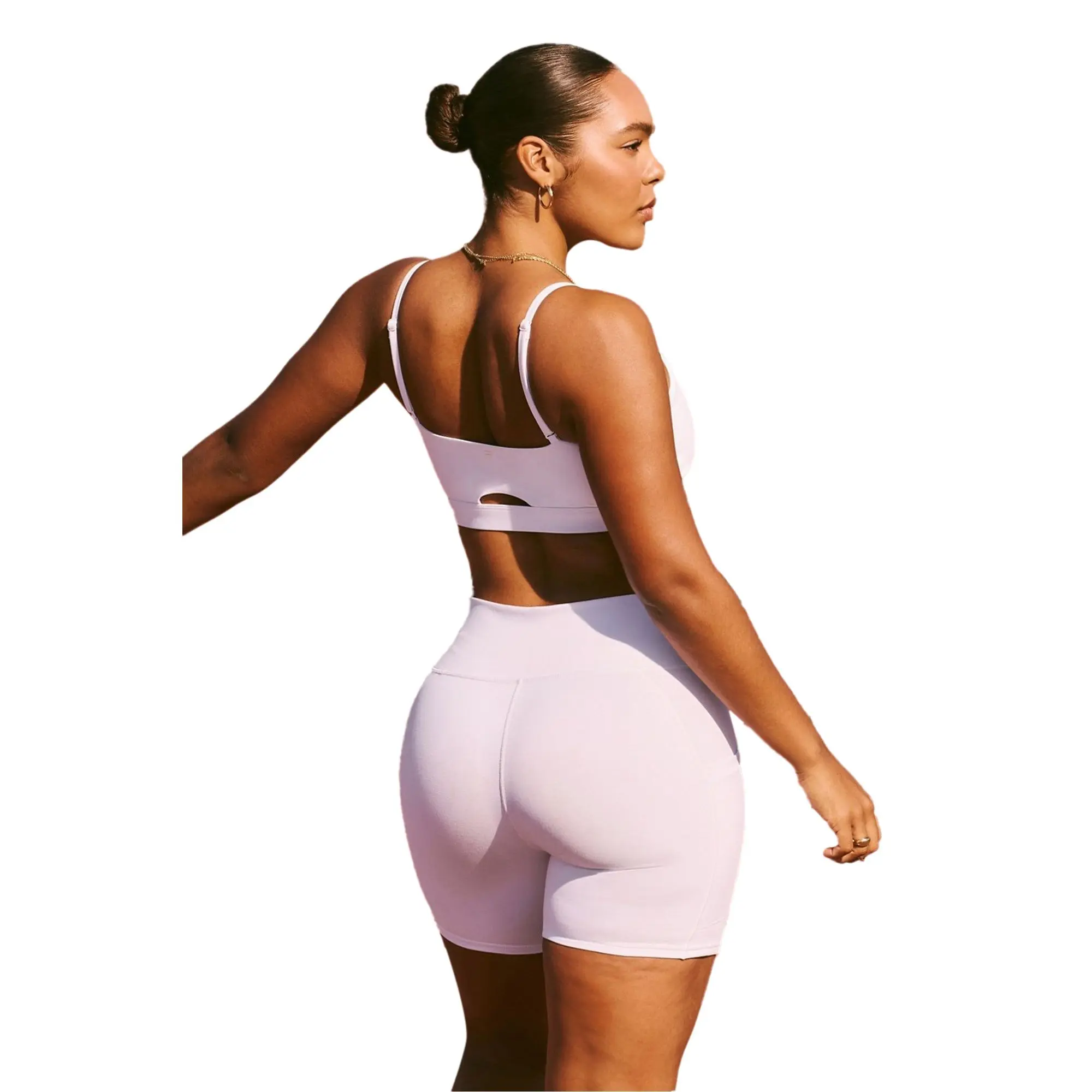 Fabletics On-The-Go PowerHold® High-Waisted 6'' Short