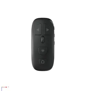 Wheeled Phone Remote Controller, Tiktok Video Swipe Control, Smart Selfie Remote with Zoom Function, Volume Control for Android & iOS Devices