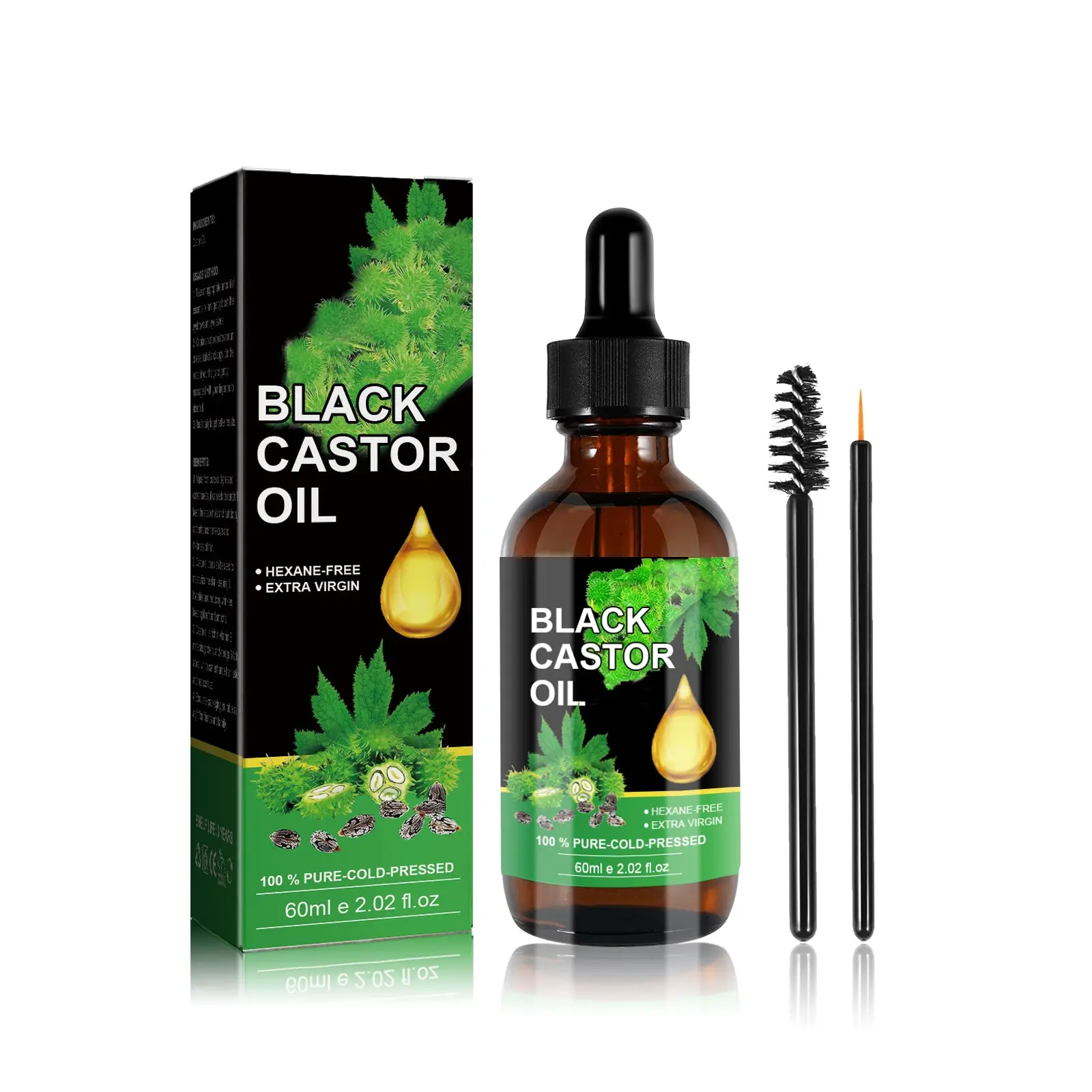 OUHOE Castor Oil Men's Conditioner - Haircare Hair Solution, Nourishes Roots, Softens Strands, Prevents Loss