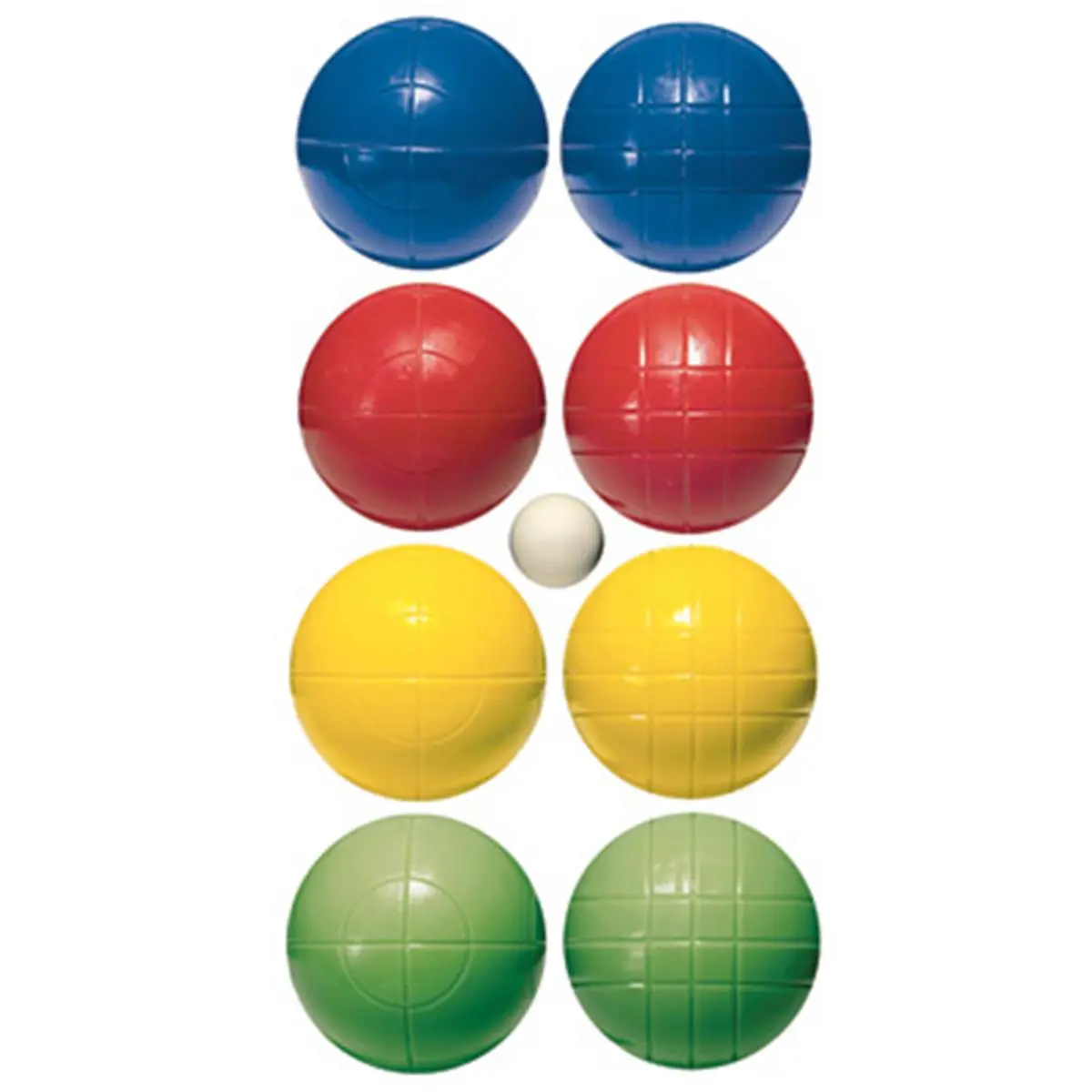212 MAIN Intermediate Series Bocce Set - Lawn Sports Outdoor Game, Includes Molded Balls, Messenger-Style Carry Bag