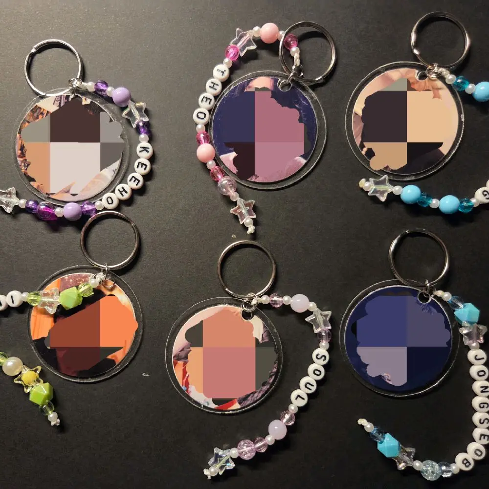 P1H double sided keychain