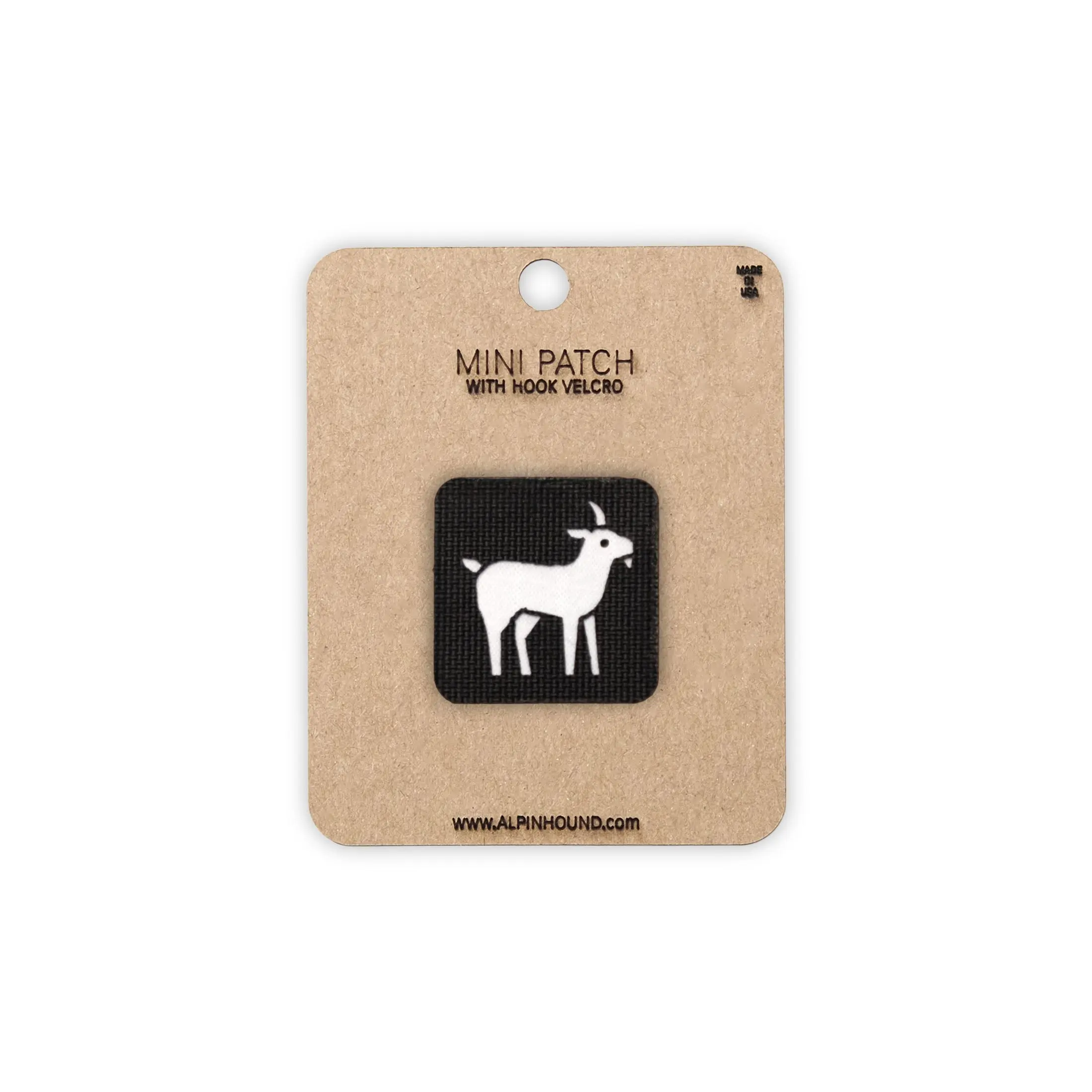 Goat Tactical Patch 1X1 Cordura Morale Patch