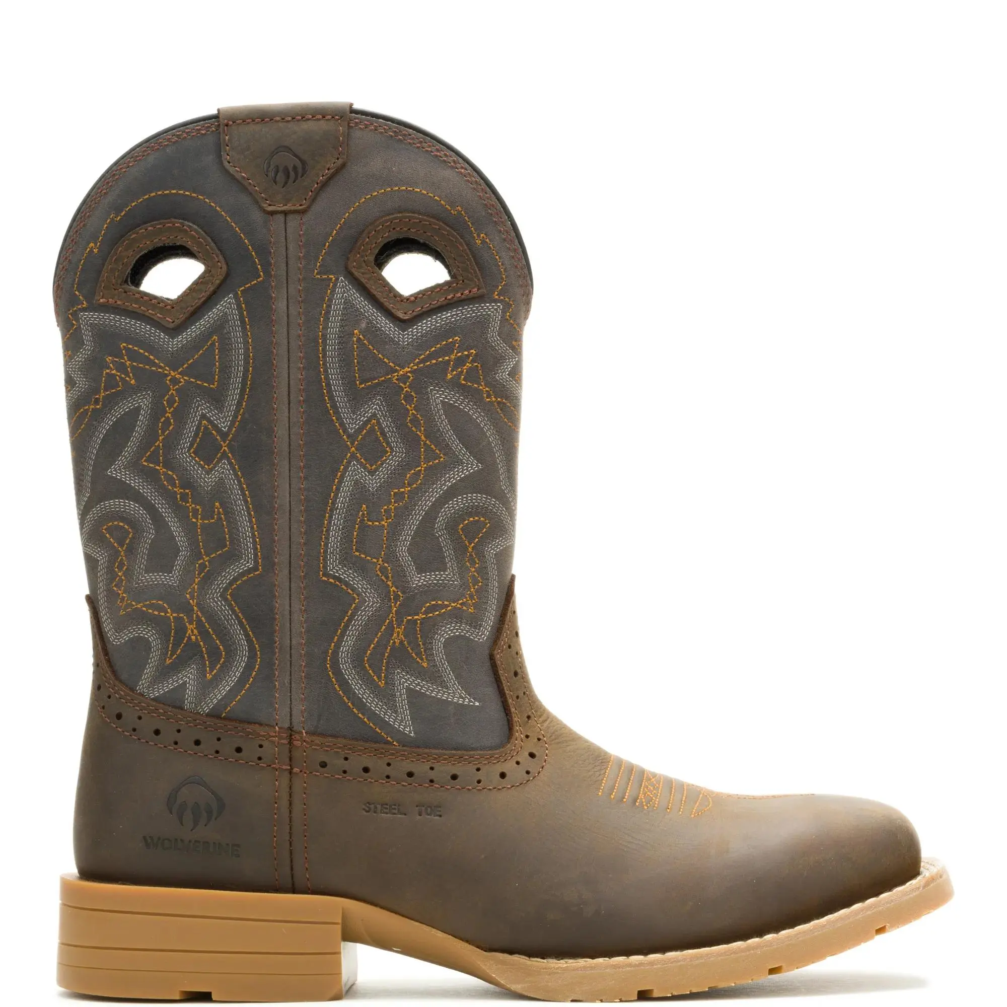 Wolverine Men's Wheatland Pull-On Steel-Toe Work Wellington