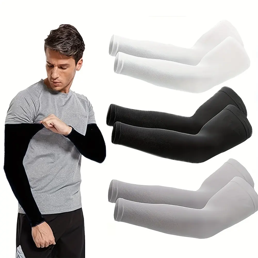 Men's Basketball Arm Sleeves, Outdoor Arm Sleeve, Upper Arm Sleeve, Volleyball Sleeves, Sun Protection Sleeve Covers, Cooling Protective Sleeves, Cooling Compression Sports Gear, Winter Arm Warmers & School Accessories
