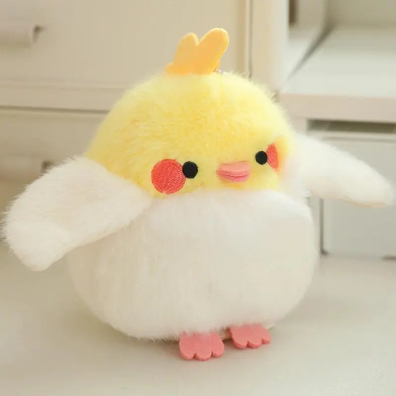 9 Styles Delicate Cute Mini Standing Shoulder Pet Bird Plush Toys Fluffy Pretty Parrot Pigeon Toys Funny Toy/Pendant For Kids