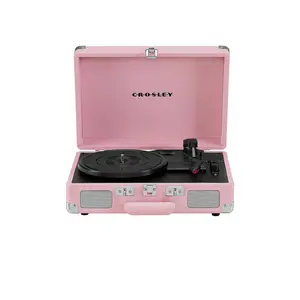 Crosley Radio Cruiser Plus Record Player in Blush