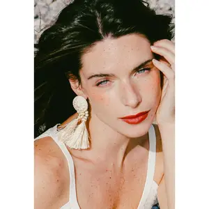 Tropic Tassel Drop Earrings