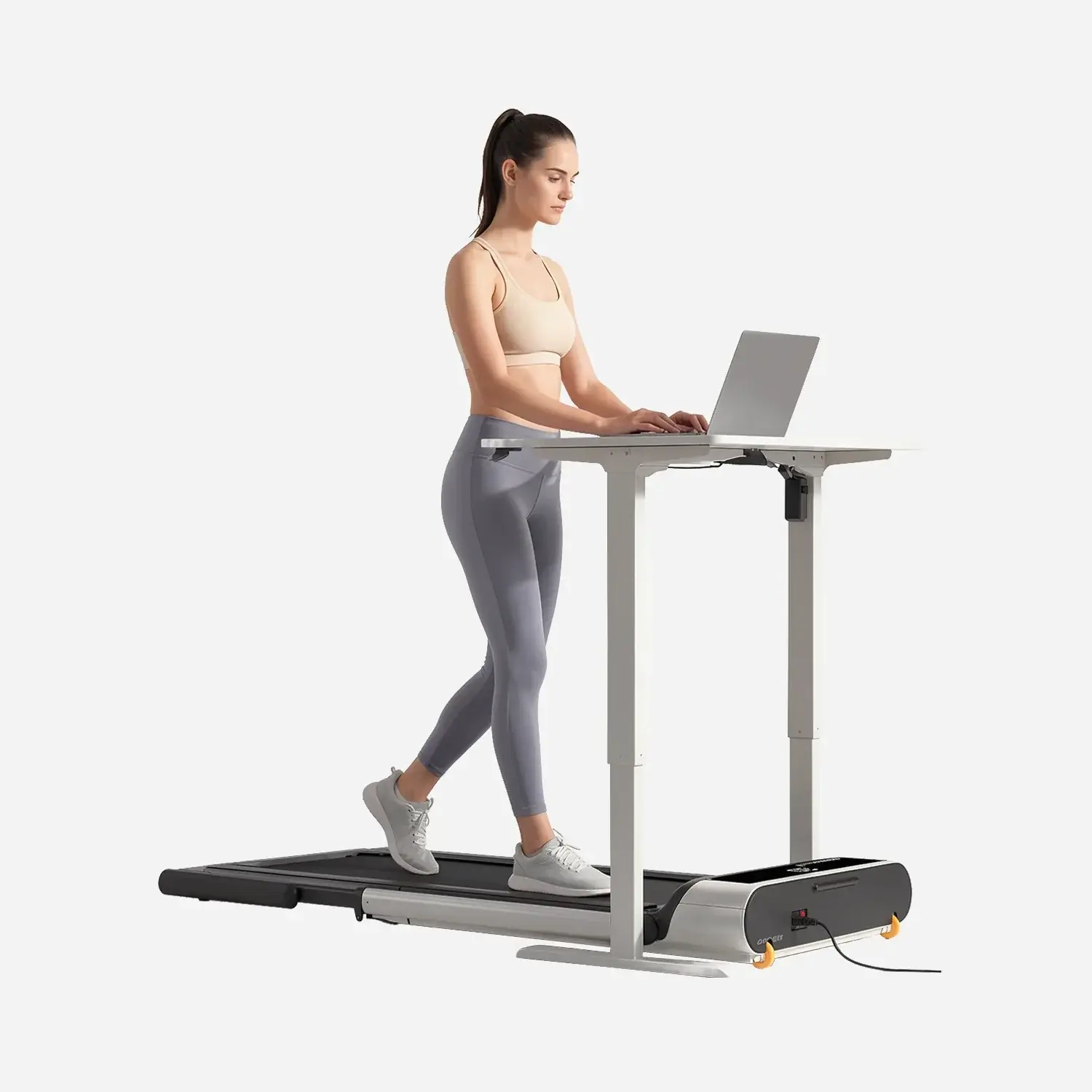 WALKINGPAD 2-in-1 Under Desk Portable Treadmill - Minimalist Aluminum Ergonomic Folding Design, Adjustable Incline, Low-Noise Motor, LED Display, App Control, 300lbs Cap, Compact for Home Office #HomeFitness, Cardio, Unisex