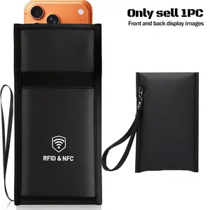 Faraday Phone and Car Key Bags, Waterproof Signal Locking Bag, Faraday Cage for 5g/WiFi/GPS/rfid, Fireproof Anti-Tracking