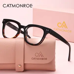 Catmonroe Exquisite Oval Frame Reading Glasses, Fashionable Decoration, Perfect Gift for Thanksgiving & Mother's Day, Single Item Pack