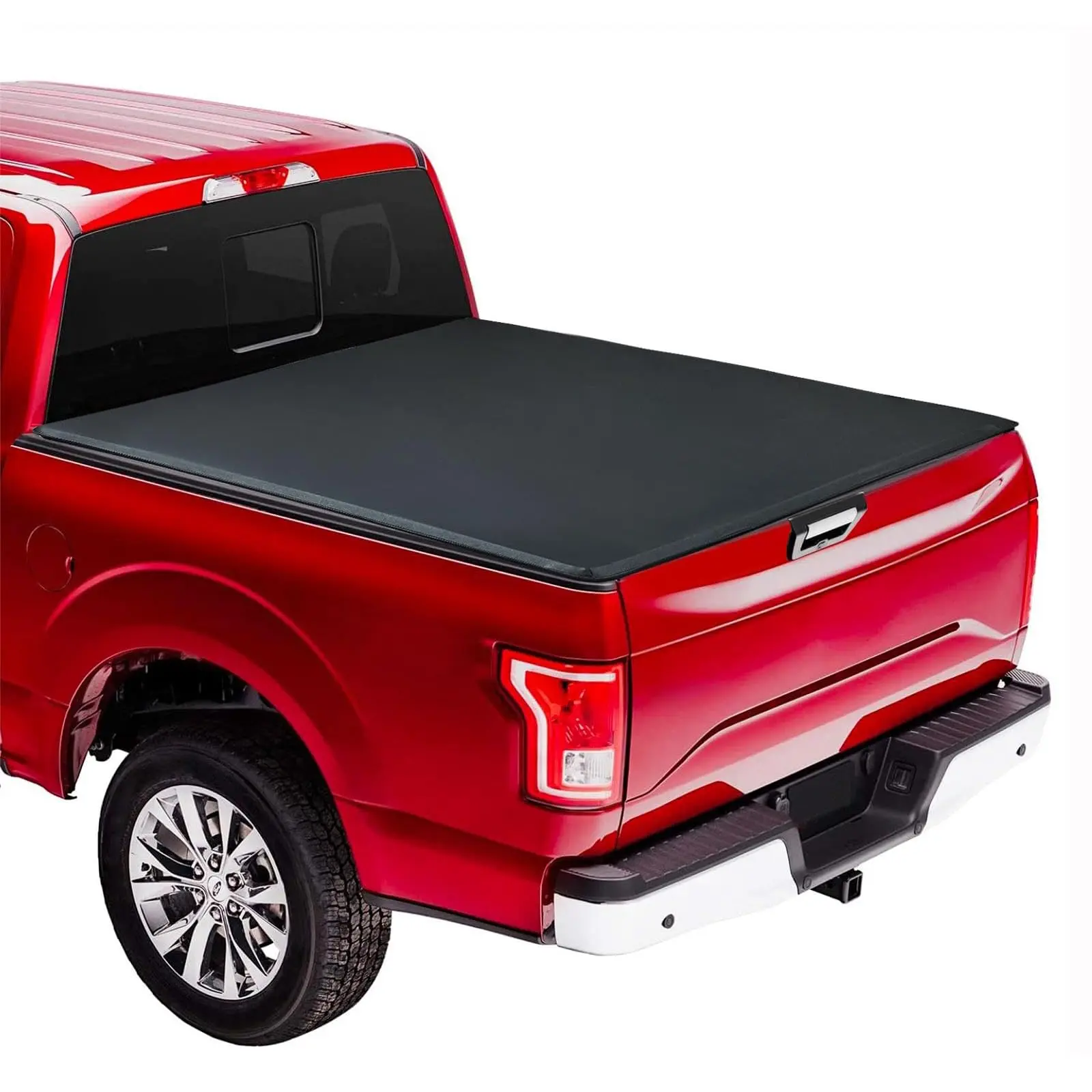GARVEE Soft Tri-Fold Tonneau Cover for Toyota Tundra SR5 Single Cab 2022-2025 6.5ft Bed, Waterproof, UV Protection, Durable & Sturdy Construction, Quick & Easy Setup, Secure & Reliable Hold, Perfect Fit, All Year Long Truck Bed Cover, Water Resistant, Dur