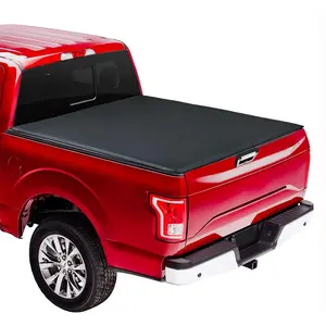 GARVEE Soft Tri-Fold Tonneau Cover for Silverado/Sierra 2500 3500 HD 2020-2025 6.9ft Bed, Waterproof, UV Protection, Heavy-Duty Design, and Easy Installation Truck Bed Cover