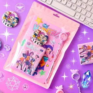 Cute Kpop Style Student Stationery Set, Daily Writing Learning Supplies, Back-To-School Gift, All-In-One School Essentials