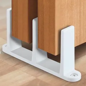 Sliding Closet Door Floor Guide — Fits 1-3/8" Bypass Doors