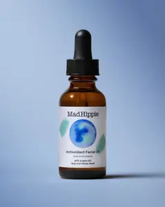 Mad Hippie Antioxidant Facial Oil - with Argan Oil, Goji and Hemp Seeds Serums for Hydration & Skin Protection