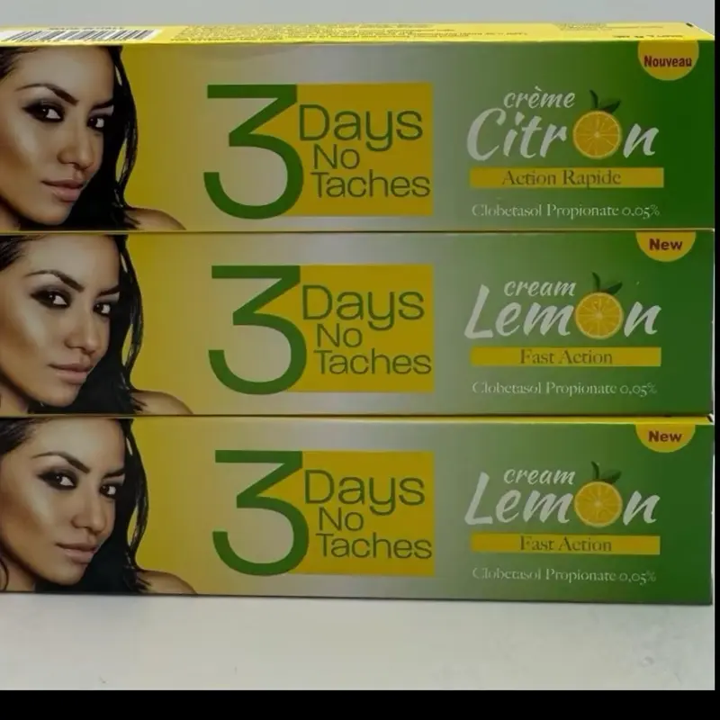 Lemon cream 3 days Face Body Moisturizer Lotion Lemon cream 3 days Face Body Moisturizer Lotion