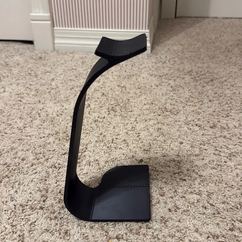 3D Printed Headphone Stand, Sturdy Desktop Accessory for Over-Ear/Wired/Wireless Headphones