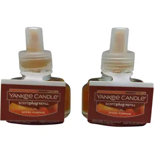 Yankee Candle Scent Plug Refill, Spiced Pumpkin (Pack of 2) Yankee Candle Company