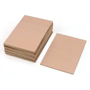 MCIGICM FR-4 Copper Clad PCB Laminate Circuit Board, Single Side, 4 X 2.7 Inch (10Pcs)