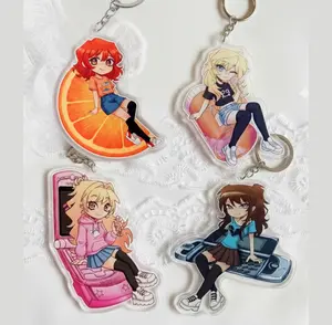 Class of '09 Keychains - Nicole, Ari, Jecka & Emily Keychain Acrylic Charms, Co09, Girl From Nowhere Keychains, Cute Game Acrylic Keychain Charm, Kawaii Keyring, Bag Backpack Pendant, Aesthetic Accessory, Gift for Friends, Daily Use!