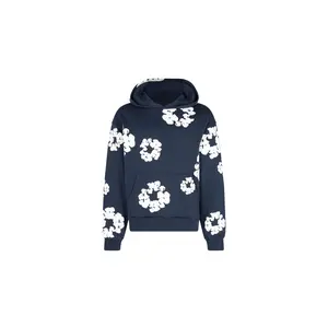 The Cotton Wreath Sweatshirt "Navy" DT022