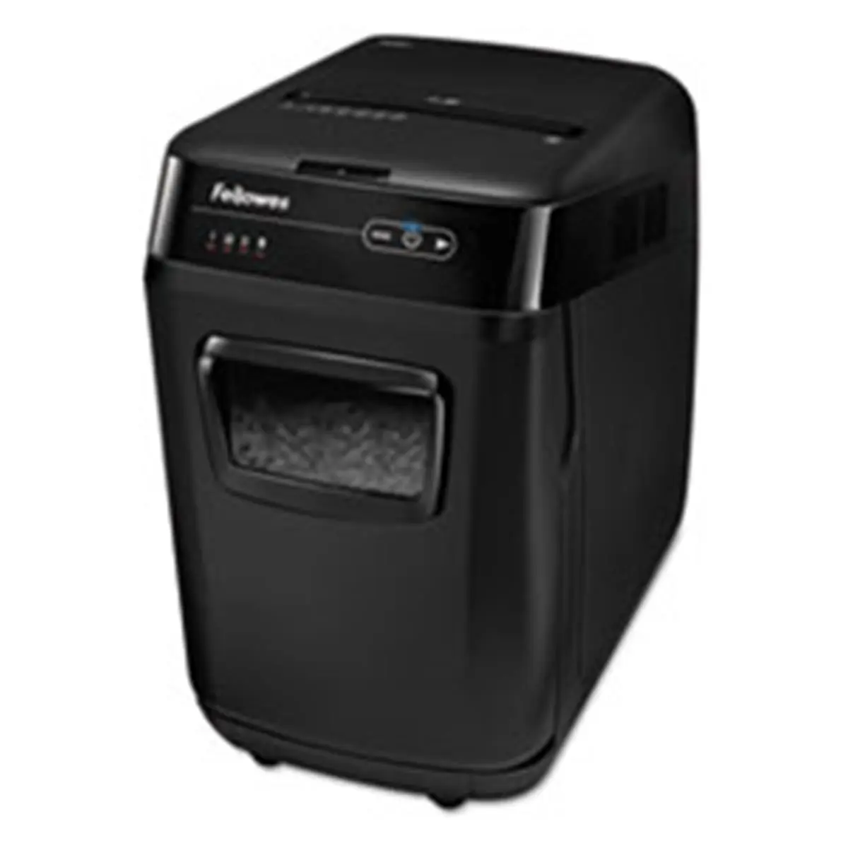 212 MAIN Fellowes Mfg. FEL 200C Autofeed Paper Shredder, Crosscut Shredder, Black