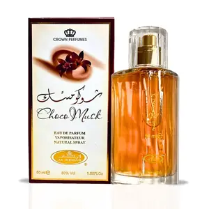 Choco Musk Eau de Parfum Spray 50ml (1.7 oz) by Al Rehab – Vanilla Musk Perfume, Arabian Perfume, Long Lasting Perfume for Men & Women Choco Musk Eau de Parfum Spray 50ml (1.7 oz) by Al Rehab – Vanilla Musk Perfume, Arabian Perfume, Long Lasting Perfume for Men & Women