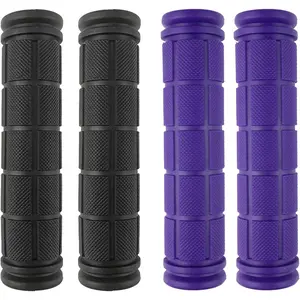 2 Pairs Bicycle Handle Bar Grips Mushroom Grips for BMX/Road Mountain Bikes